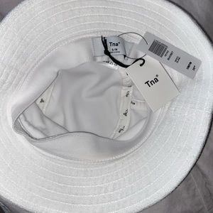 New W/Tags TNA Terry Bucket Hat White